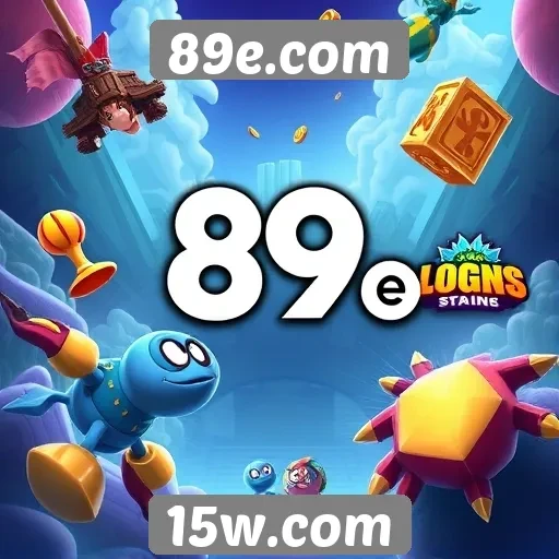 Variedade de jogos disponíveis no site 89e.com